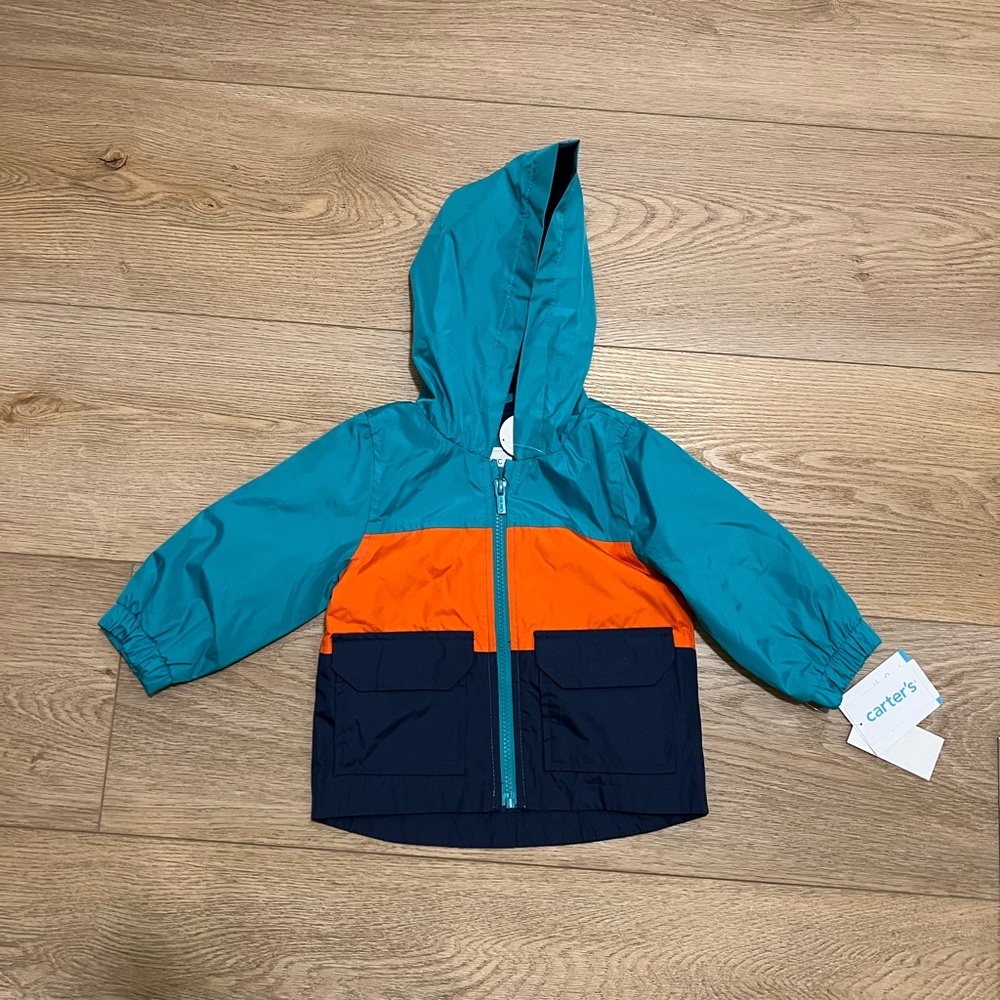 Carters Rain jacket NWT 12 months